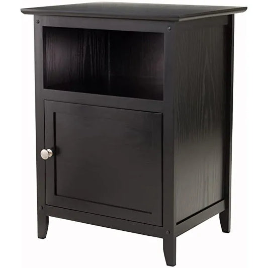 Winsome Wood Henry Accent Table Black 19 inches