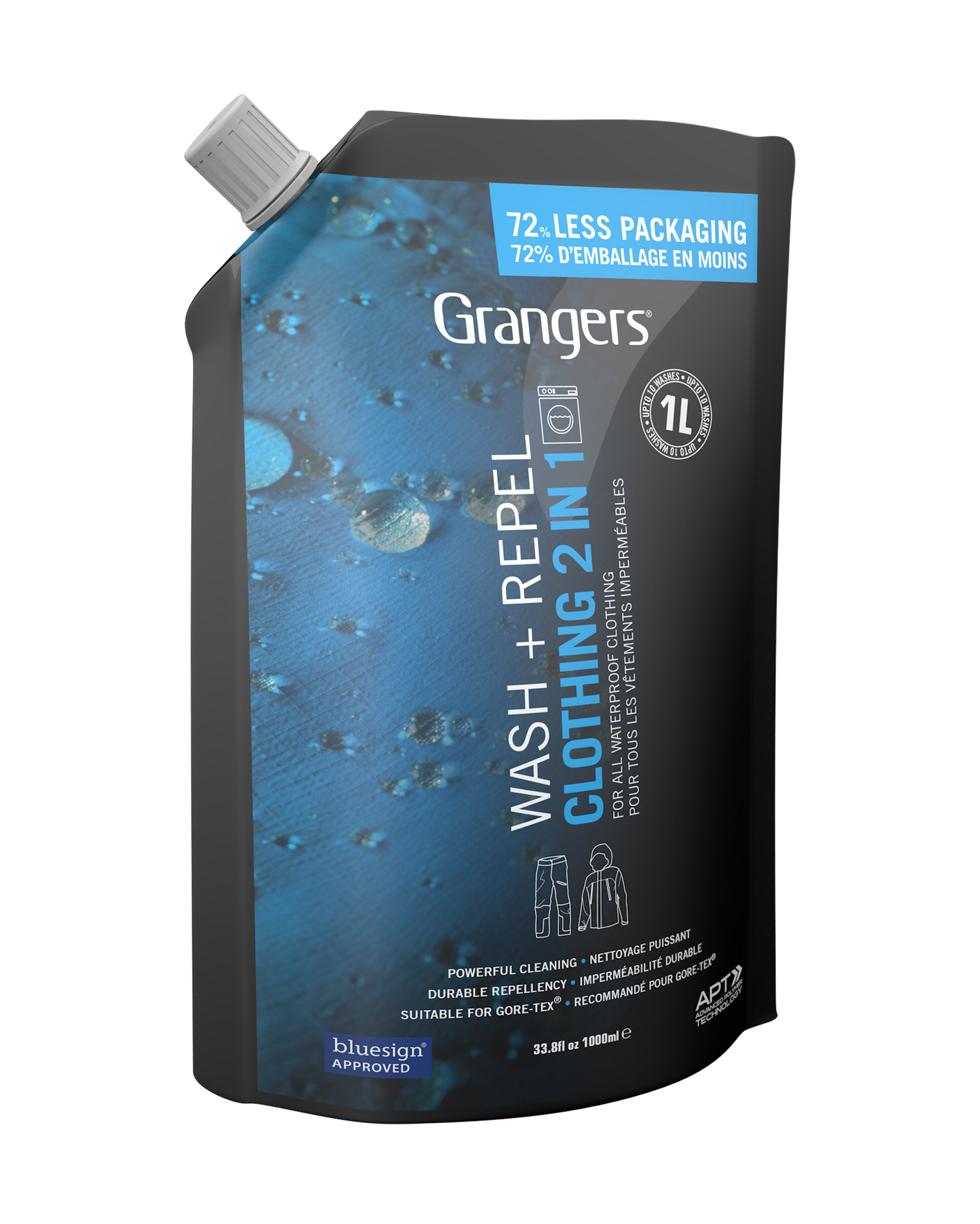 Grangers Wash + Repel Clothing 2In1 1000Ml
