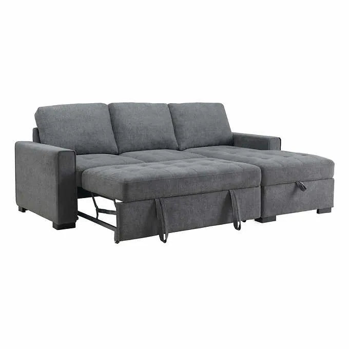 Kendale Sleeper Sofa with Storage Chaise