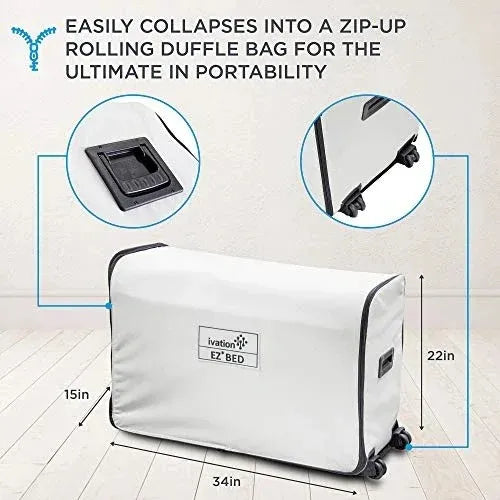 &#128293;Clearance Sale&#128293;Air Mattress with Frame & Rolling Case