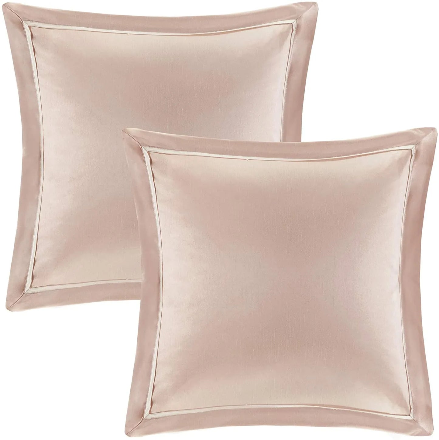 Master Bedroom 24 Piece Room-in-a-Bag Faux Silk Comforter Set Bedding Curtains Pillows