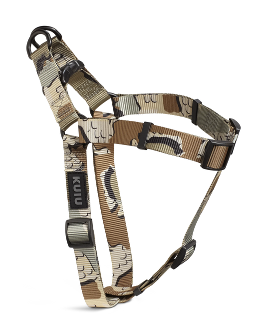 Camo Webbing Dog Harness
