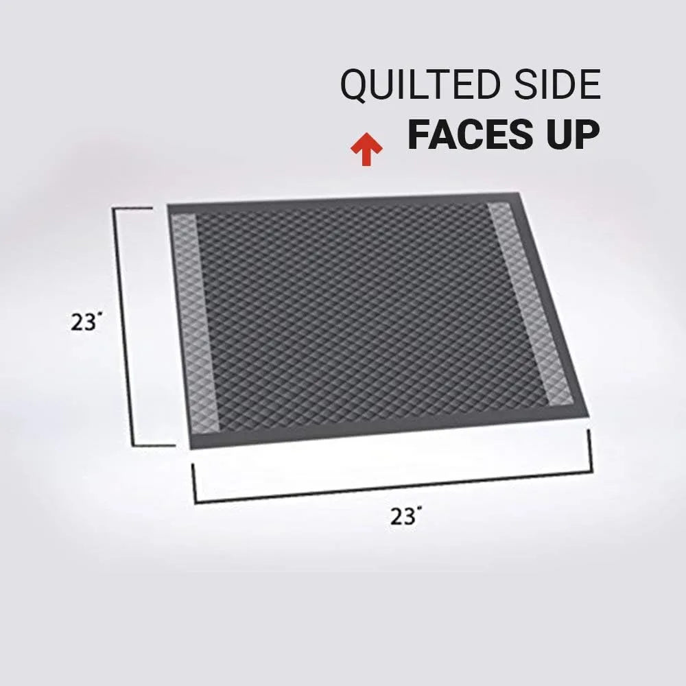 Glad for Pets Black Charcoal Puppy Pads 23" x 23" | Puppy Potty Training Pads That ABSORB & NEUTRALIZE Urine Instantly | New & Improved Quality Puppy Pee Pads, 100 count