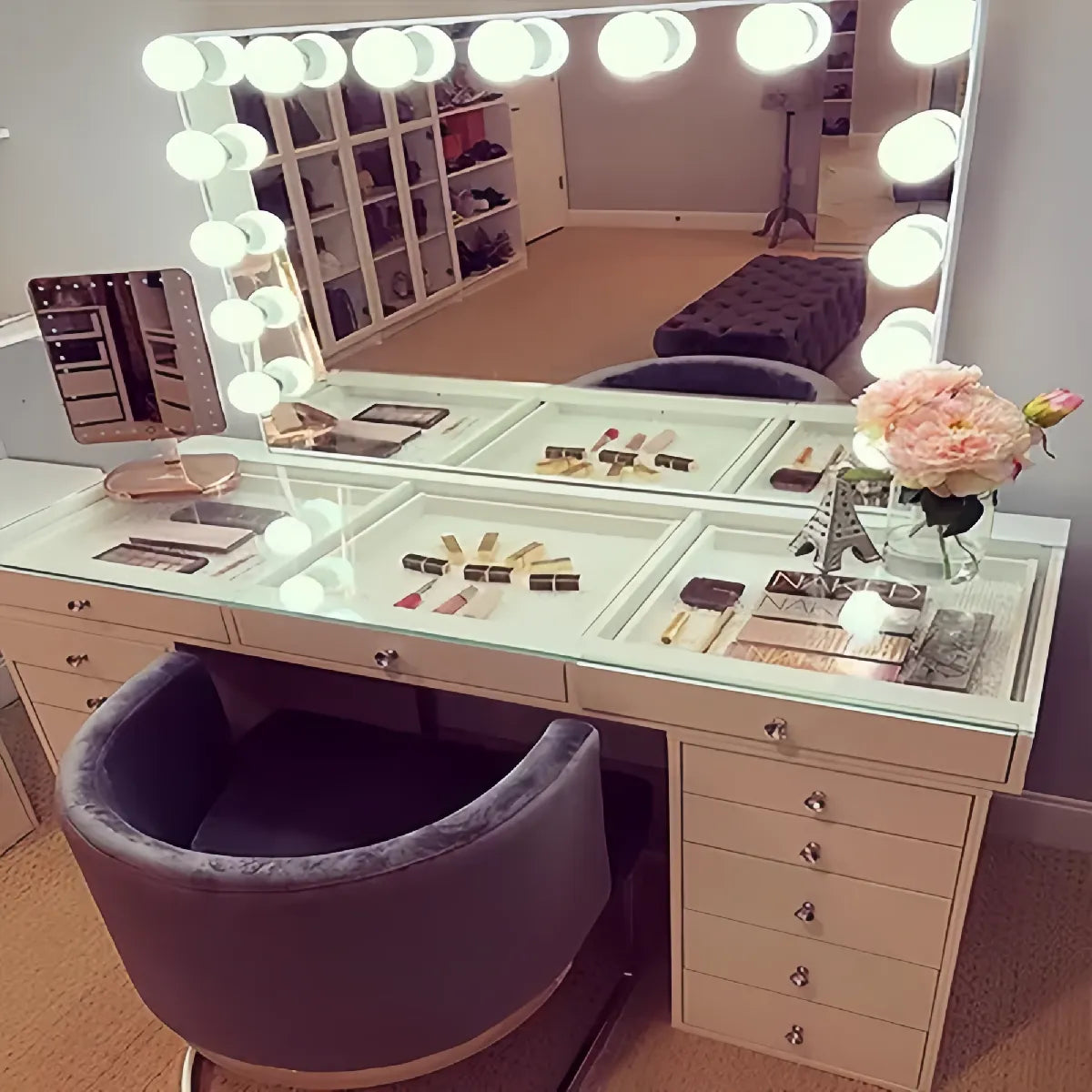 Limited-time Promotion, Multifunctional Vanity Mirror dressing table