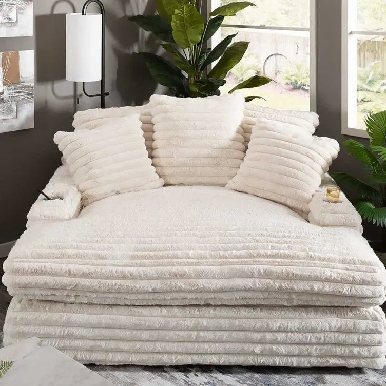 Comfy Upholstered Chaise Lounge