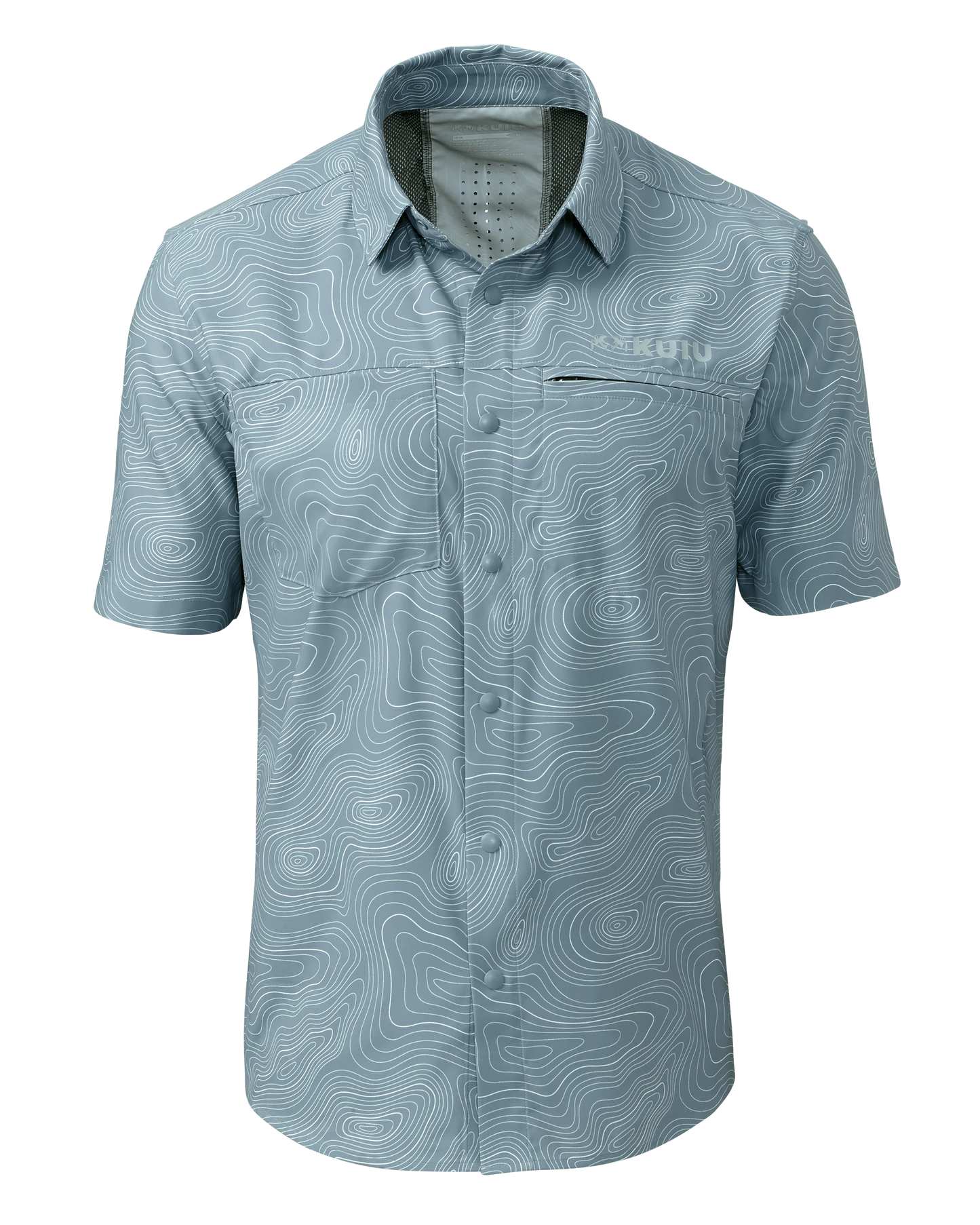 Mesa Vented SS Snap Shirt Topo