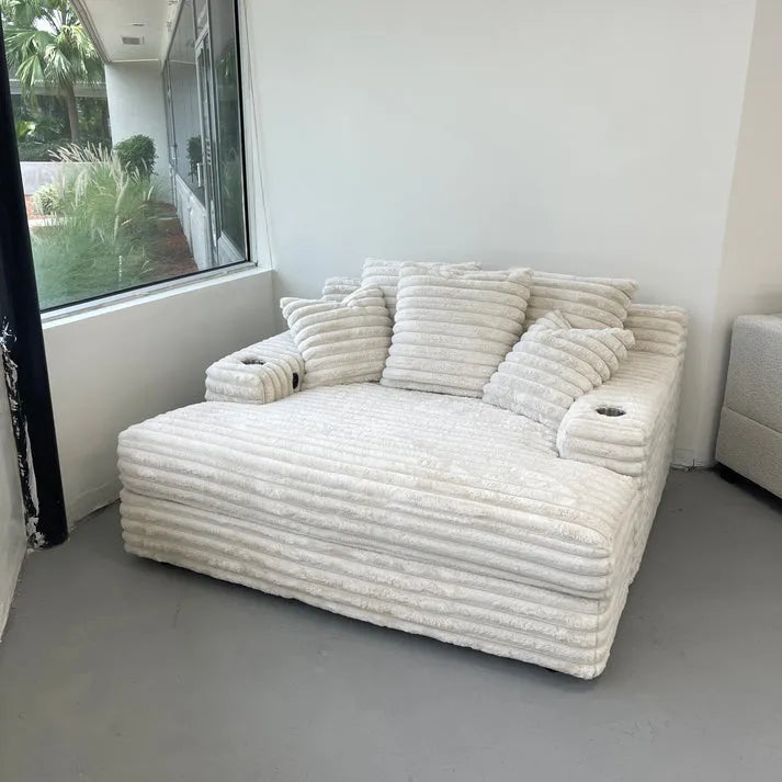 Comfy Upholstered Chaise Lounge