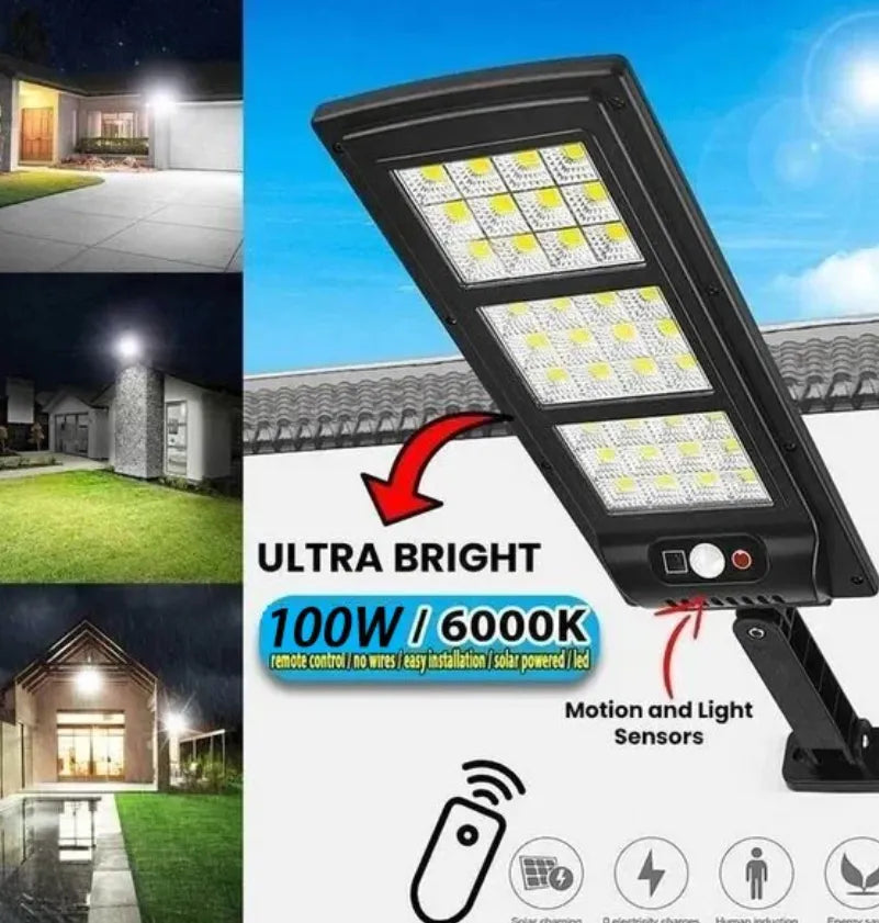 &#127775; SOLAR LED LAMP 6000K