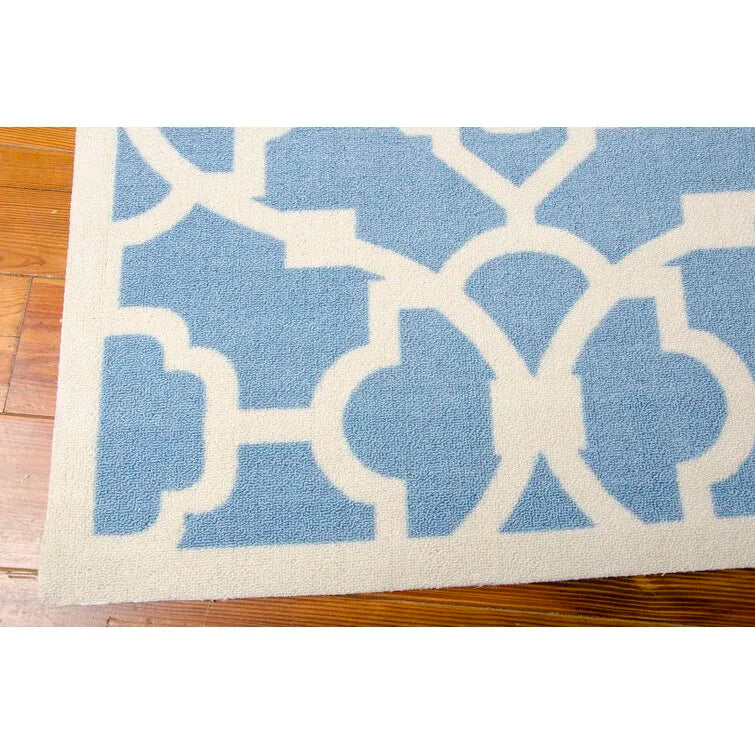Ariene Navy Blue Indoor/Outdoor Rug