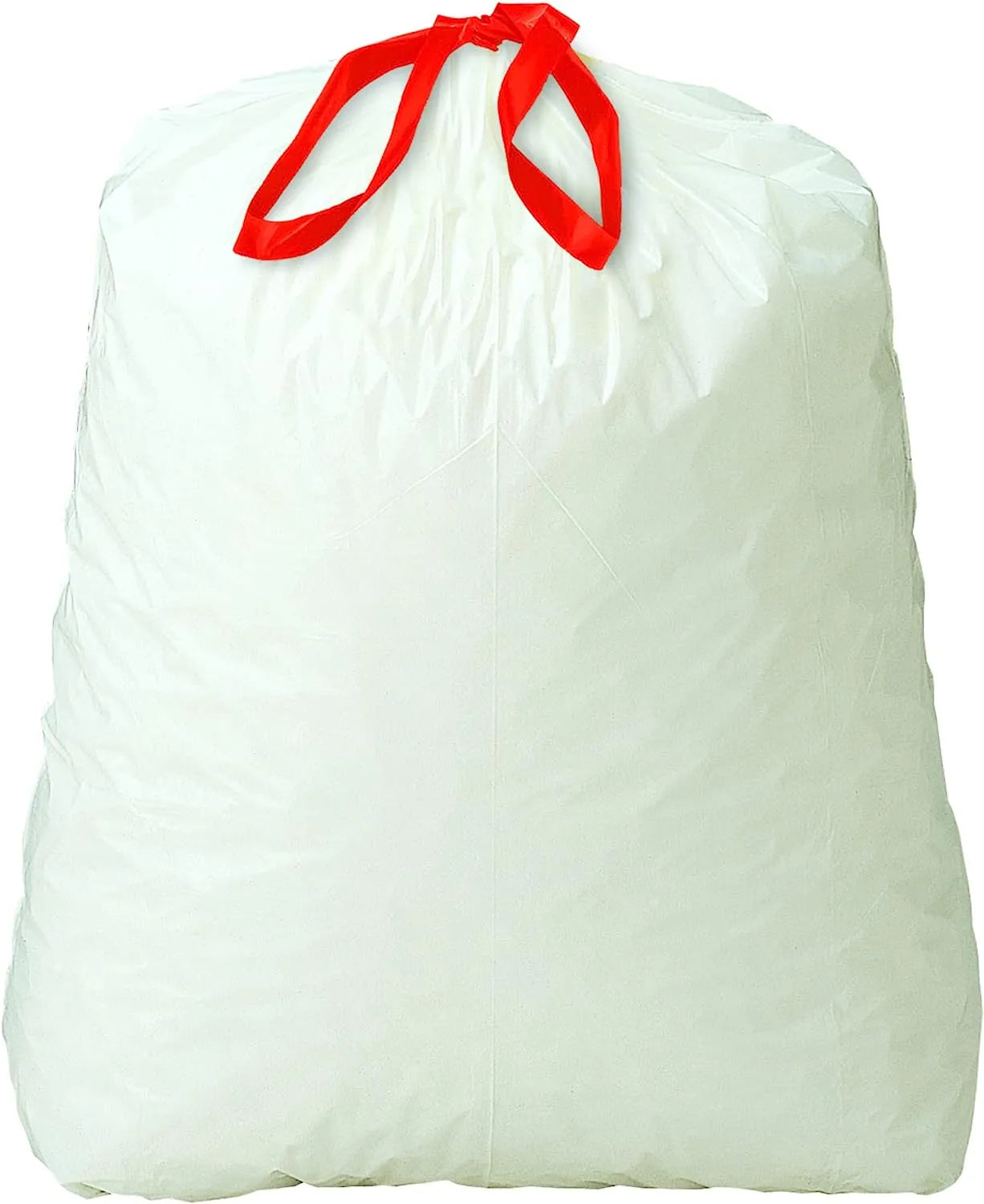 Amazon Basics Tall Kitchen Drawstring Trash Bags, 13 Gallon, Unscented, 120 Count (Previously Solimo)