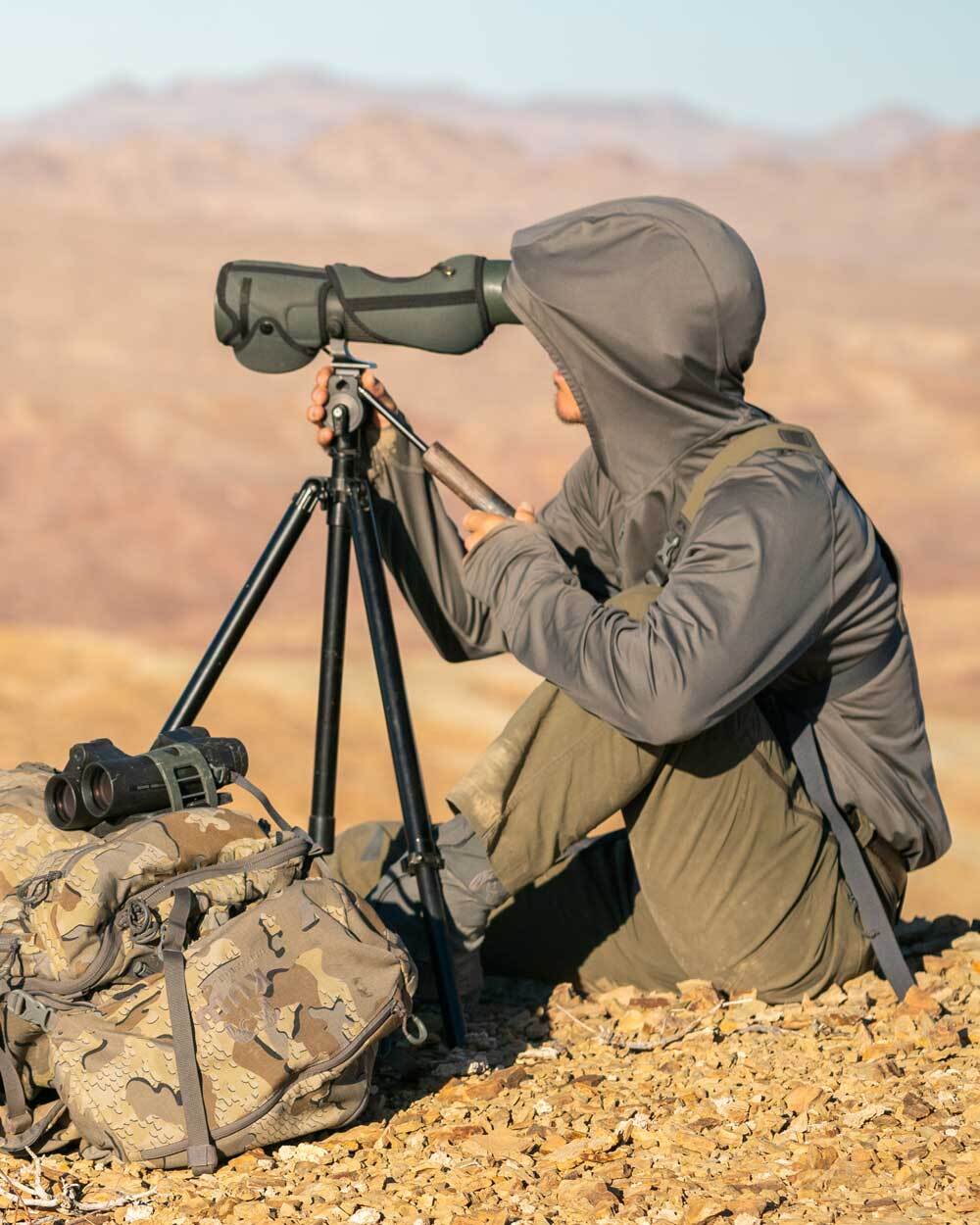 Gila LS Hoodie Gritstone