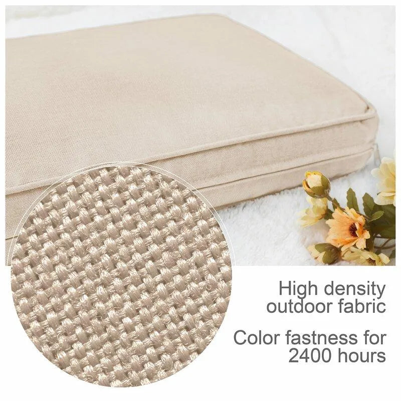 3-Piece Patio L-Shaped Rattan Sectional Sofa Set With Cushions