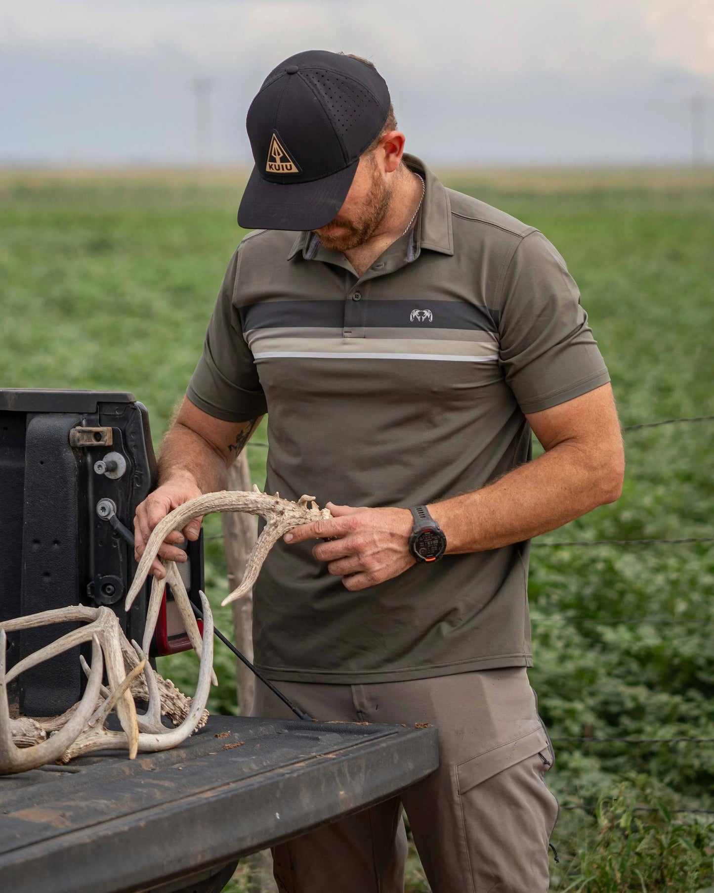 KUIU Performance Polo Stripe