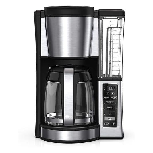 CE251 Programmable Brewer, with 12-cup Glass Carafe, Black and Stainless Steel Finish