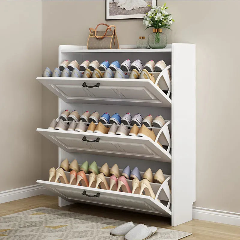 Wall Hidden Shoe Cabinet