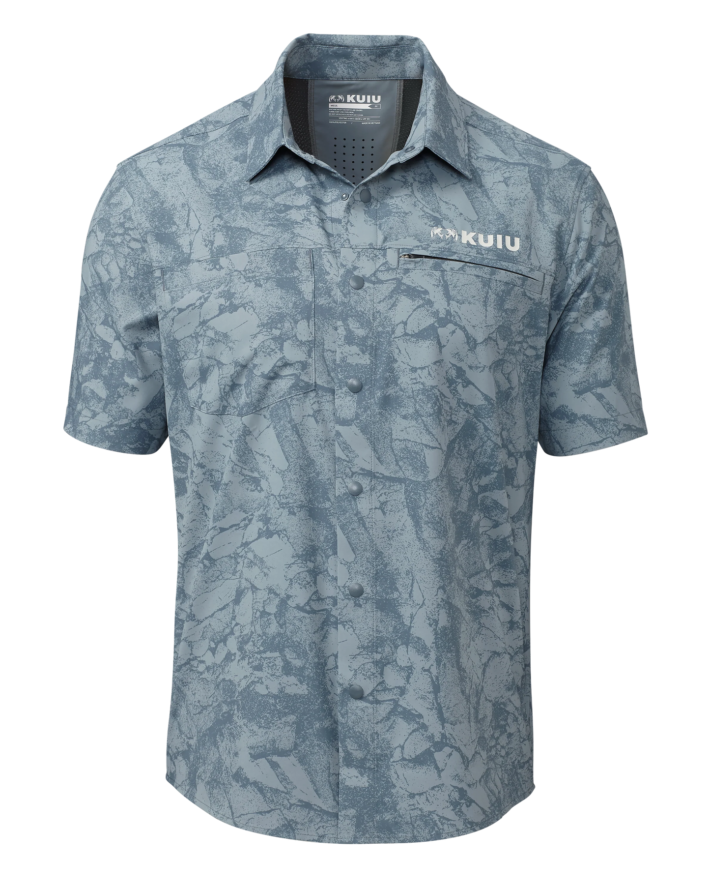 Mesa Vented SS Snap Shirt Gritstone