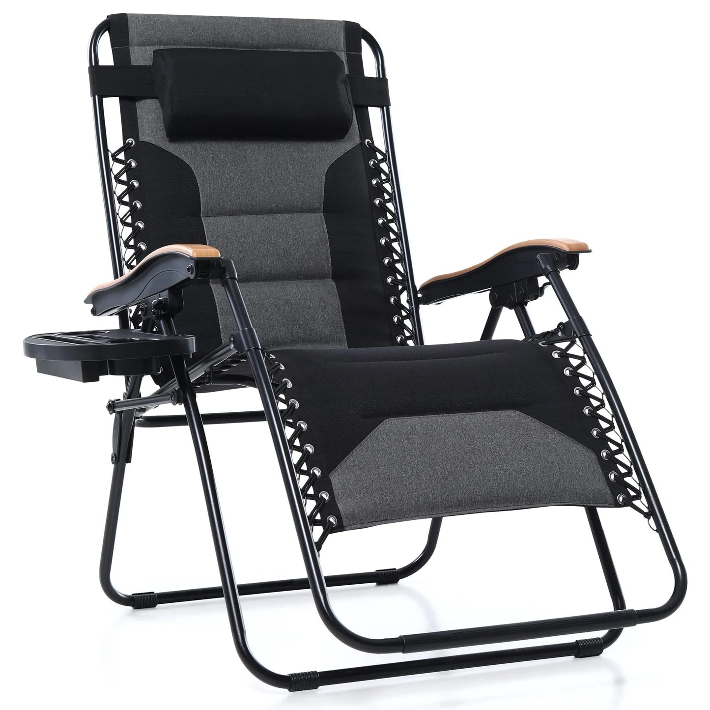 Lounge Chair Wide Armrest Adjustable Recliner