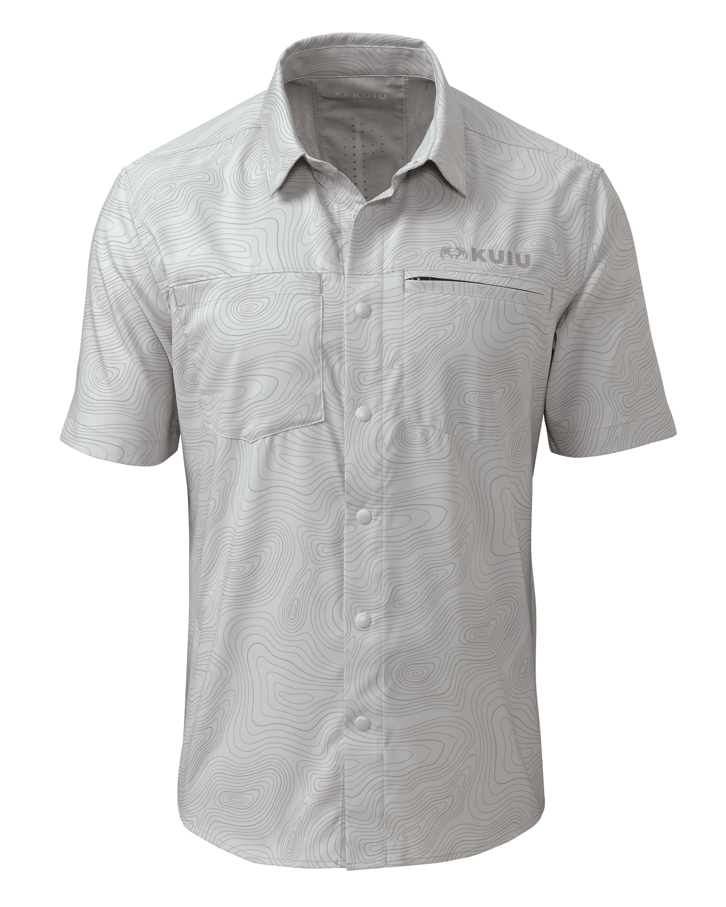Mesa Vented SS Snap Shirt Topo