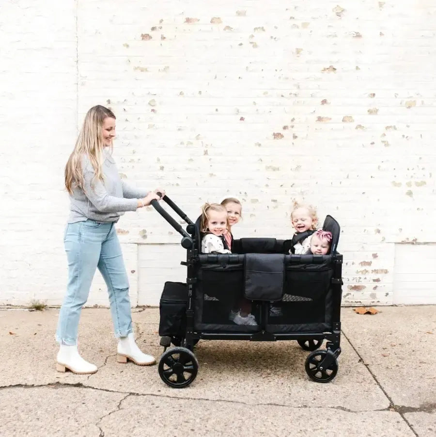 [&#128293;LIMITED TIME OFFER ONLY TODAY! ONLY ＄35.98!! ]W4 Elite Quad Stroller Wagon (4 Seater)