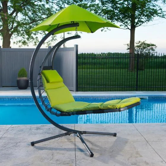 &#9889;Clearance Sale&#9889;&#10024;360 Degree Hammock Chair with Umbrella and Cushion&#10024;
