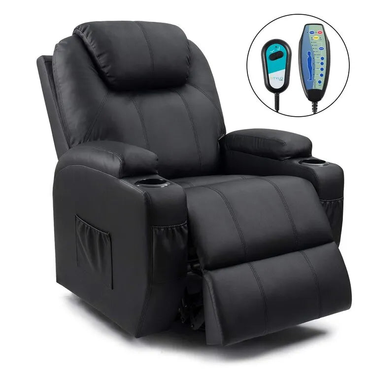 &#10024;Faux Leather Power Lift Recliner Chair with Massage and Heating Functions&#10024;