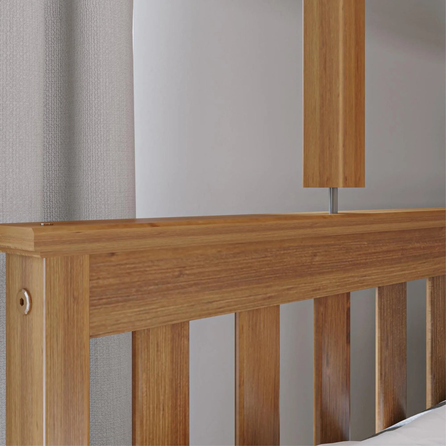 &#127876;Store Closing Sale&#128150;Kids Solid Wood Twin-Over-Full Bunk Bed + Trundle Bed