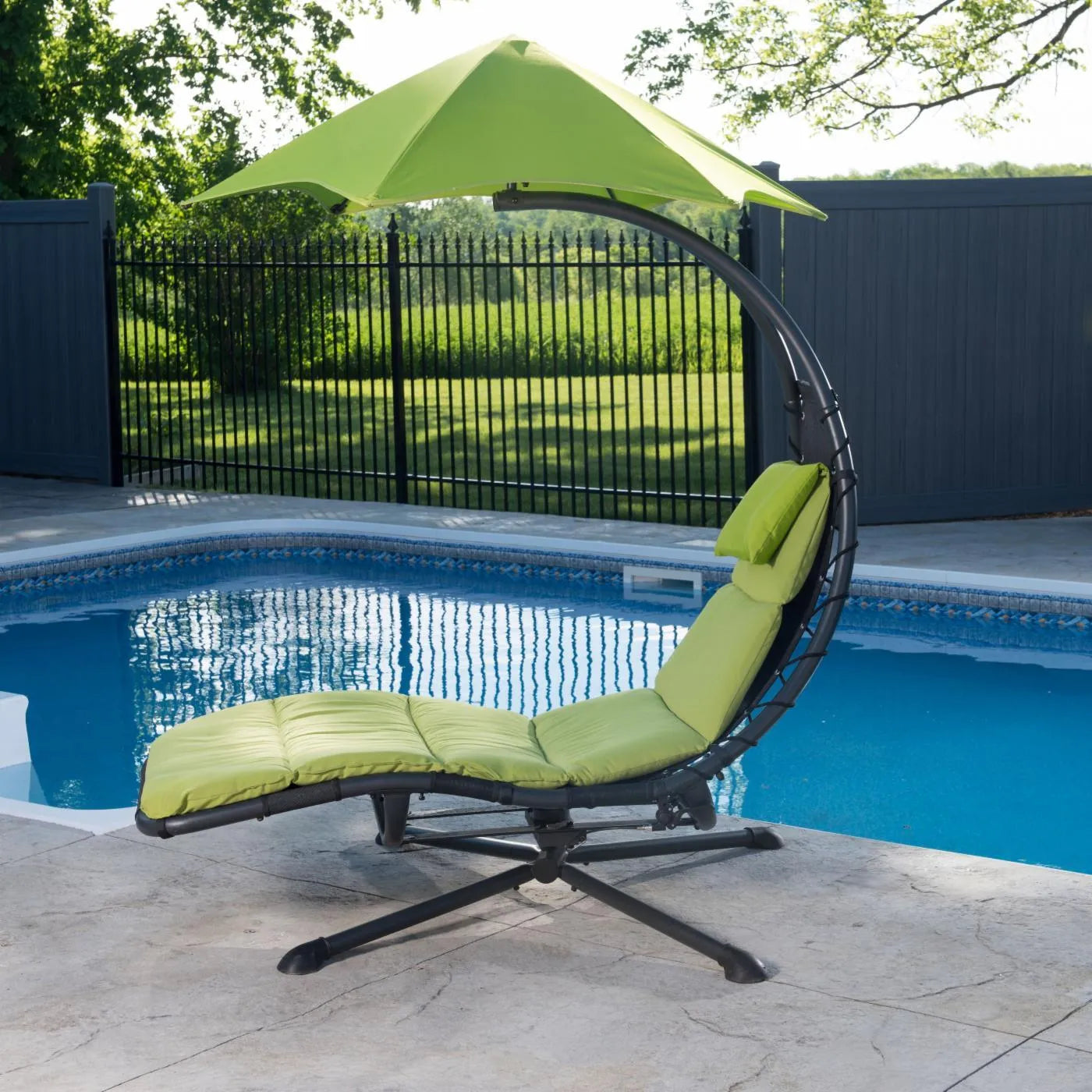 &#9889;Clearance Sale&#9889;&#10024;360 Degree Hammock Chair with Umbrella and Cushion&#10024;