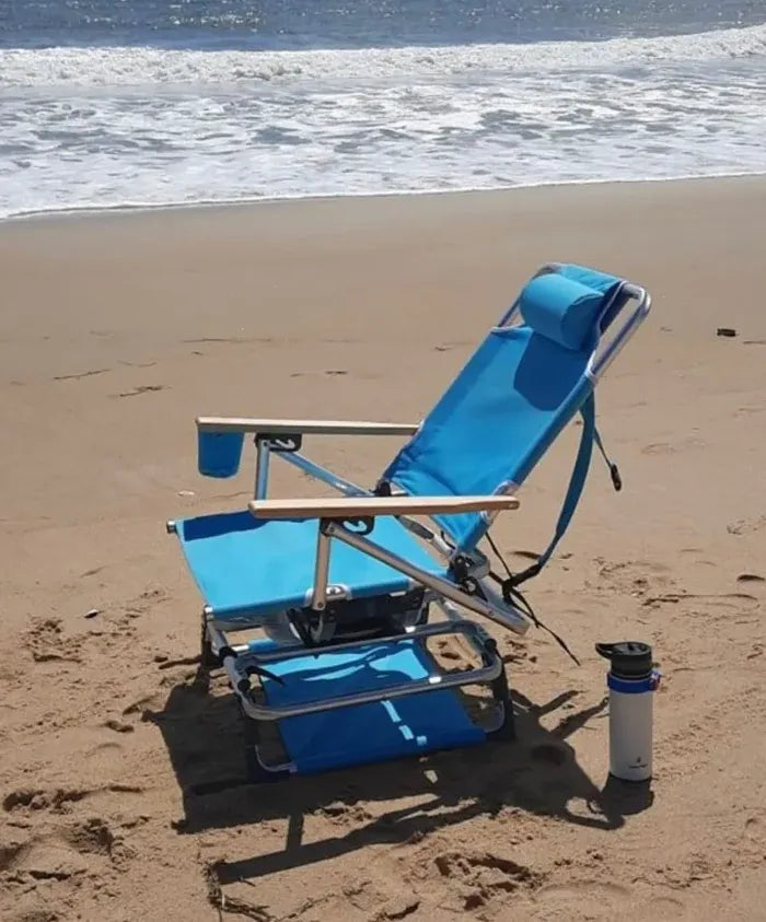 &#128293;LAST DAY 71% OFF&#127873;Aluminum folding beach chair with cup holder
