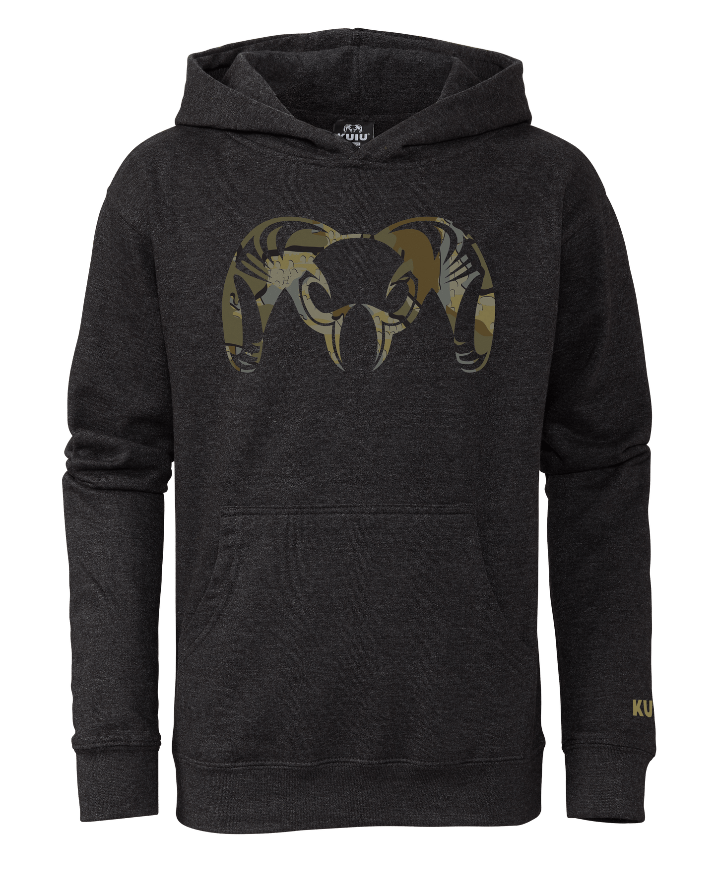 Youth Camo Big Ram Hoodie