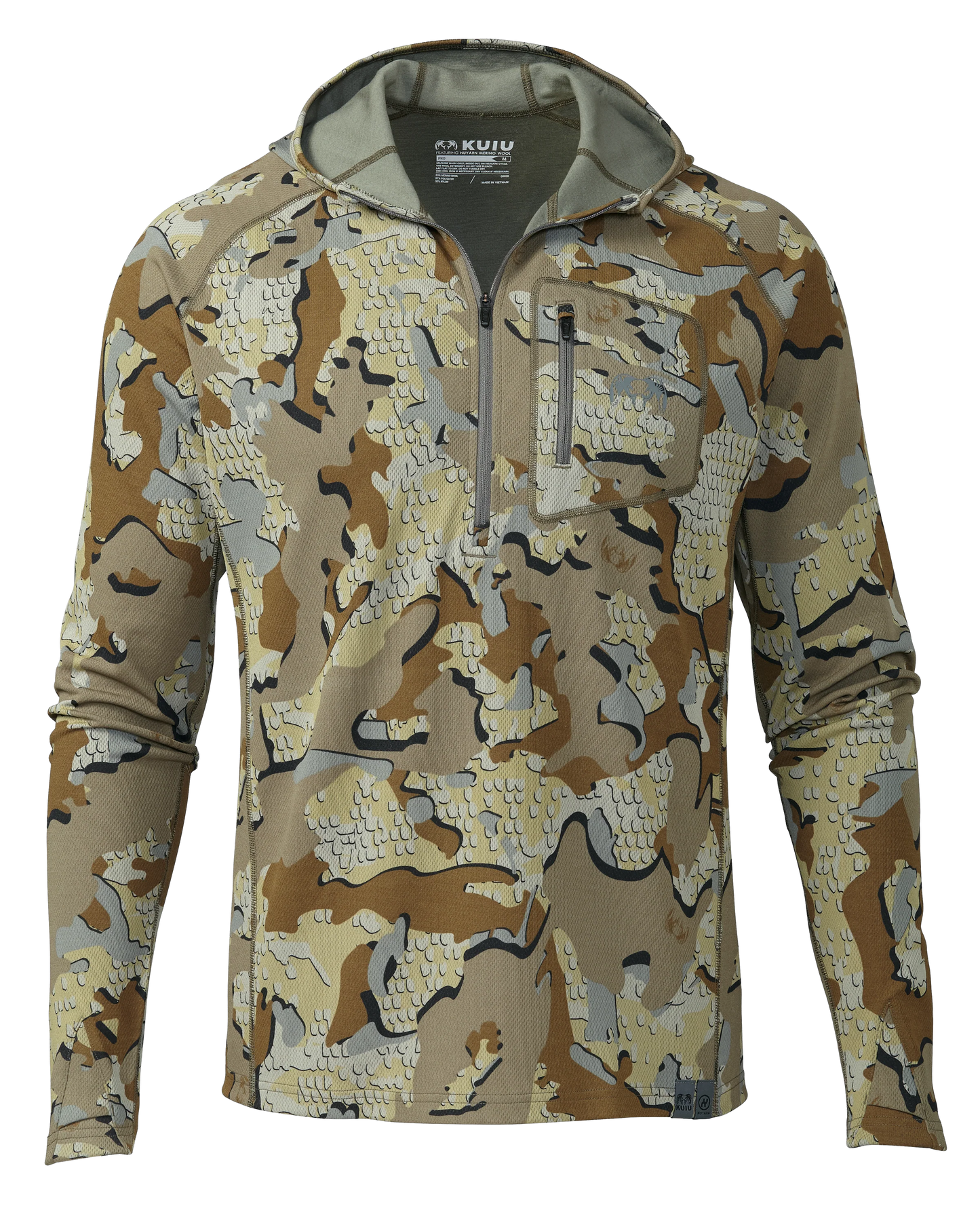 PRO Merino 200 Zip-T Hoodie