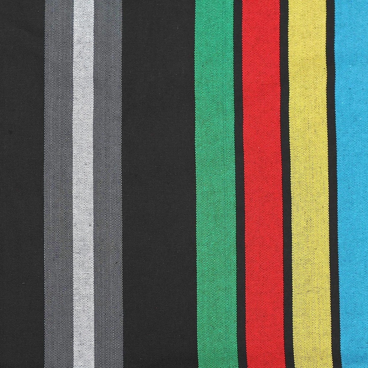 Double Cotton Hammock with Space Saving Steel Stand, Tropical (450 lb Capacity - Premium Carry Bag Included)