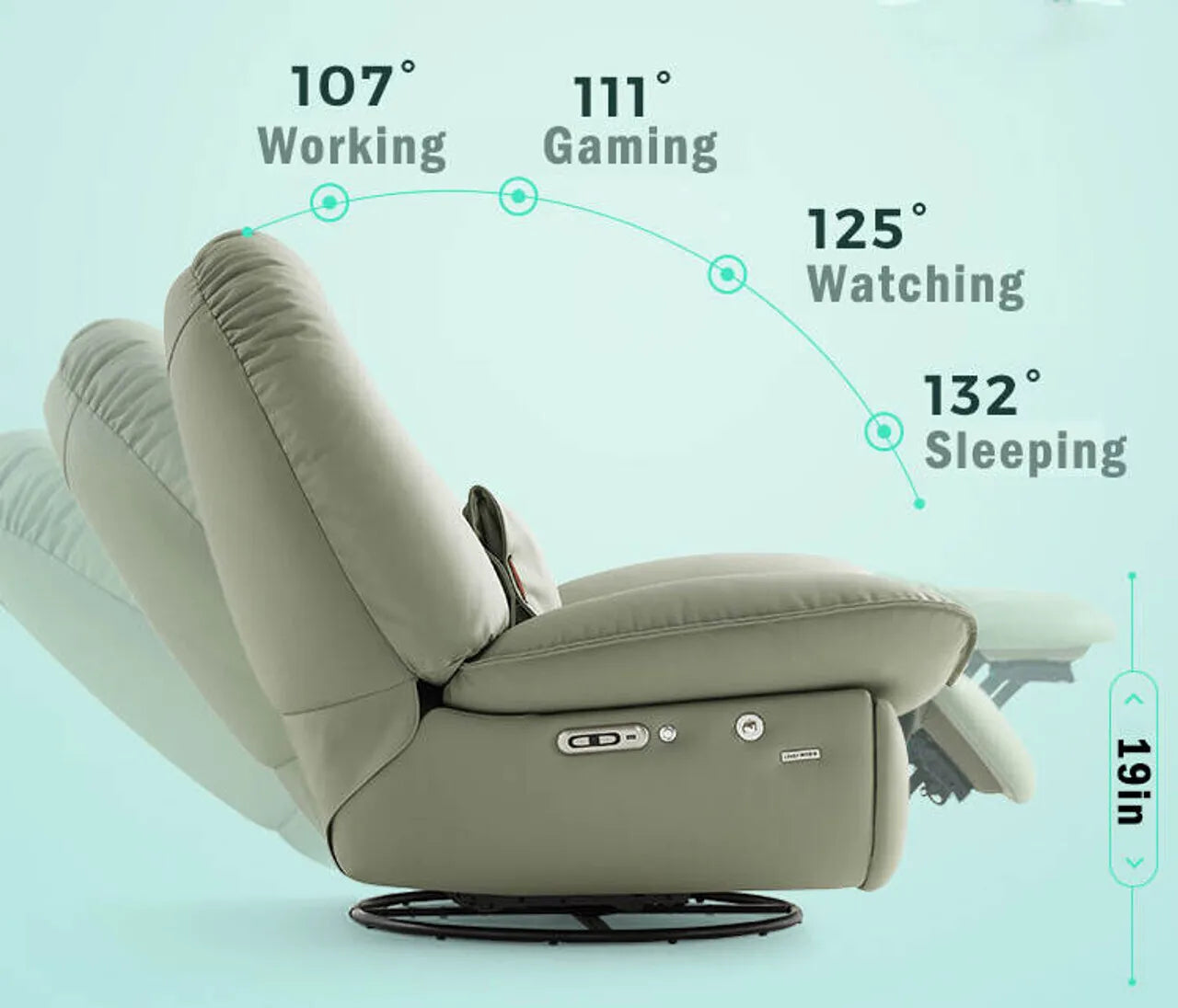 &#127881;Big Promotion Only $49.99&#128293; Voice Control Smart Armchair Smart Electric Sofa Chair