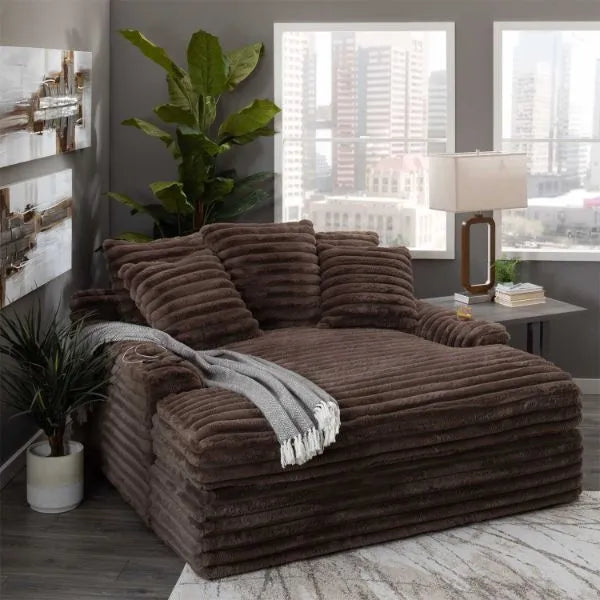Comfy Upholstered Chaise Lounge