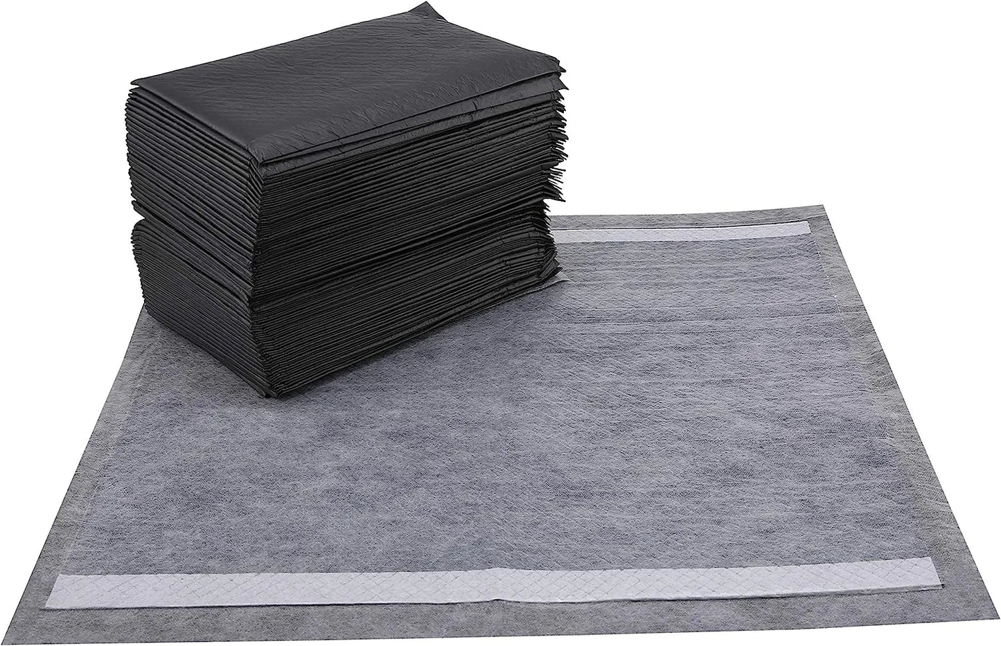 Glad for Pets Black Charcoal Puppy Pads 23" x 23" | Puppy Potty Training Pads That ABSORB & NEUTRALIZE Urine Instantly | New & Improved Quality Puppy Pee Pads, 100 count