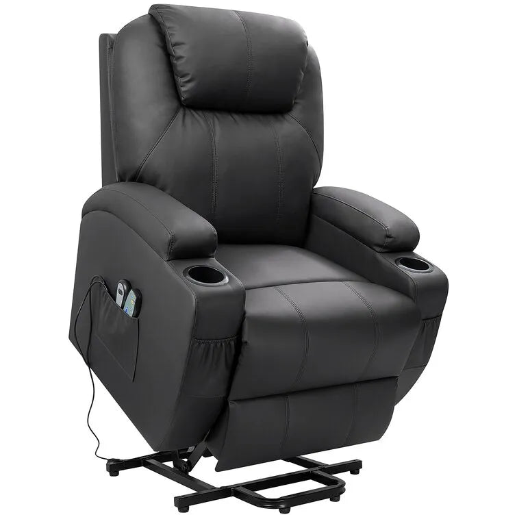 &#10024;Faux Leather Power Lift Recliner Chair with Massage and Heating Functions&#10024;