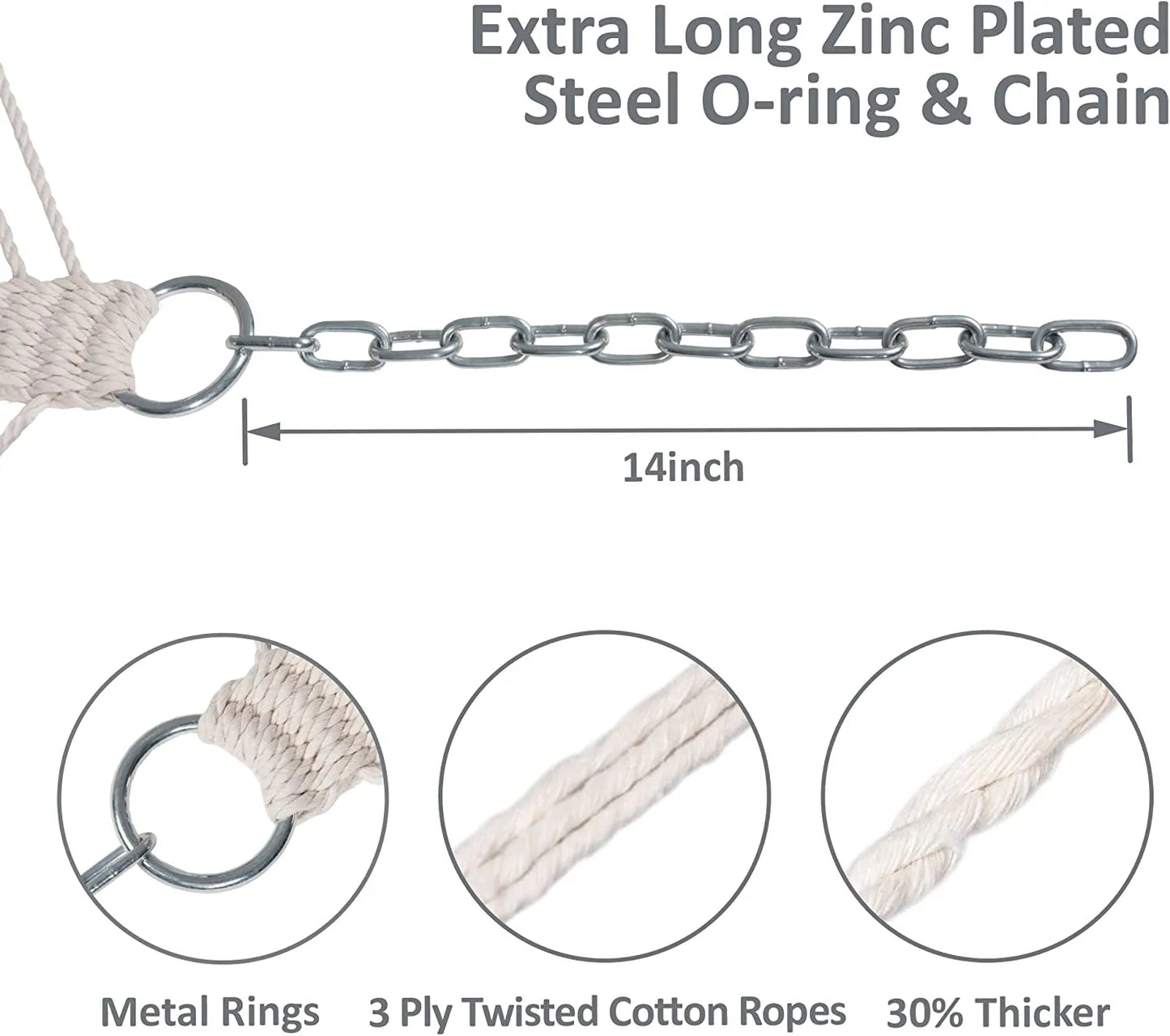 55 Inch Extra Large Double Hammock with Stand, 475lbs Capacity, Outdoor Portable Hammock with Hardwood Spreader Bar, Extra Large Pillow