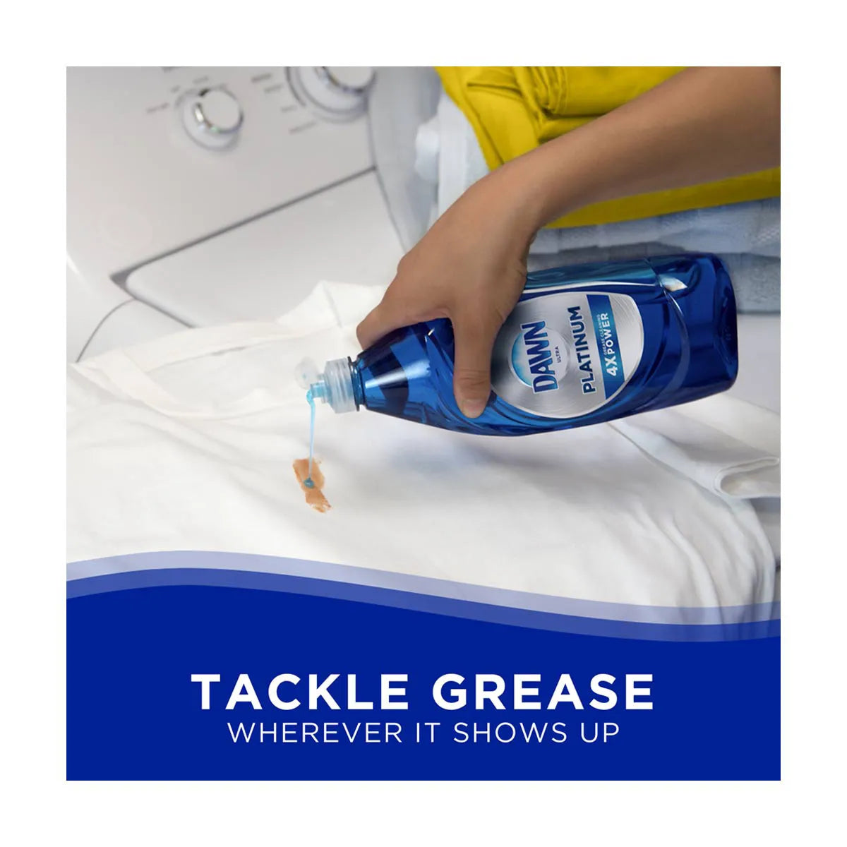 Dawn Ez-Squeeze Platinum Dishwashing Liquid Dish Soap - Refreshing Rain, 24.3 Fl Oz