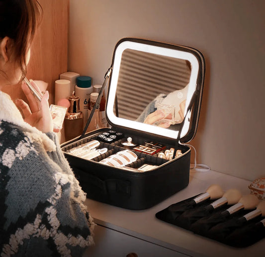 &#128293;Last Day 50% OFF &#128293;LED Make-Up Case