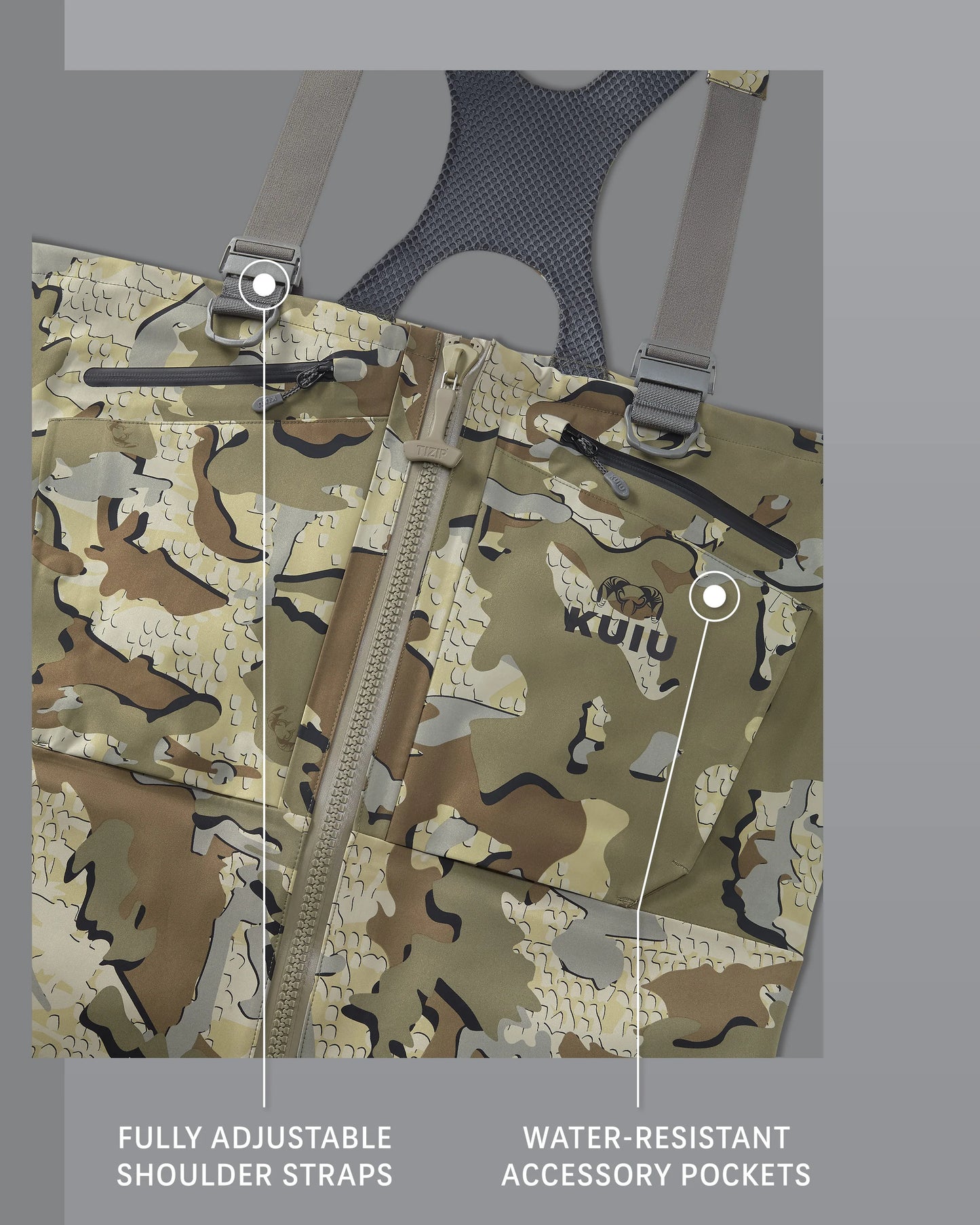 KUIU PRO HD Flex Zip Wader