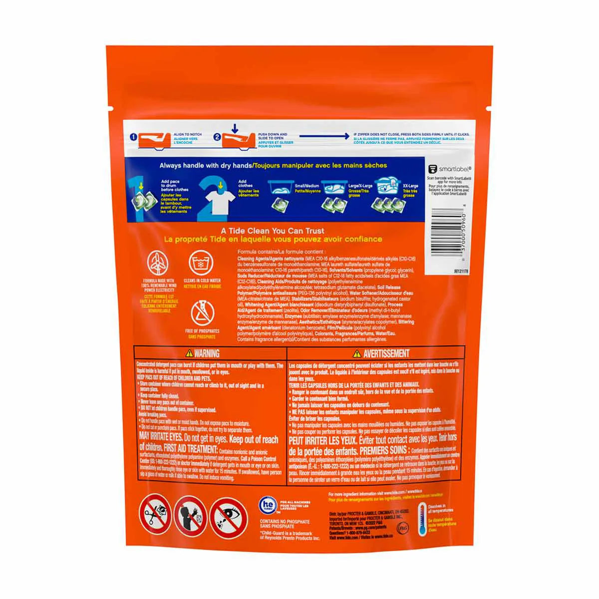 Tide Pods 3-In-1 Laundry Detergent Pacs - Spring Meadow, 31 Ct