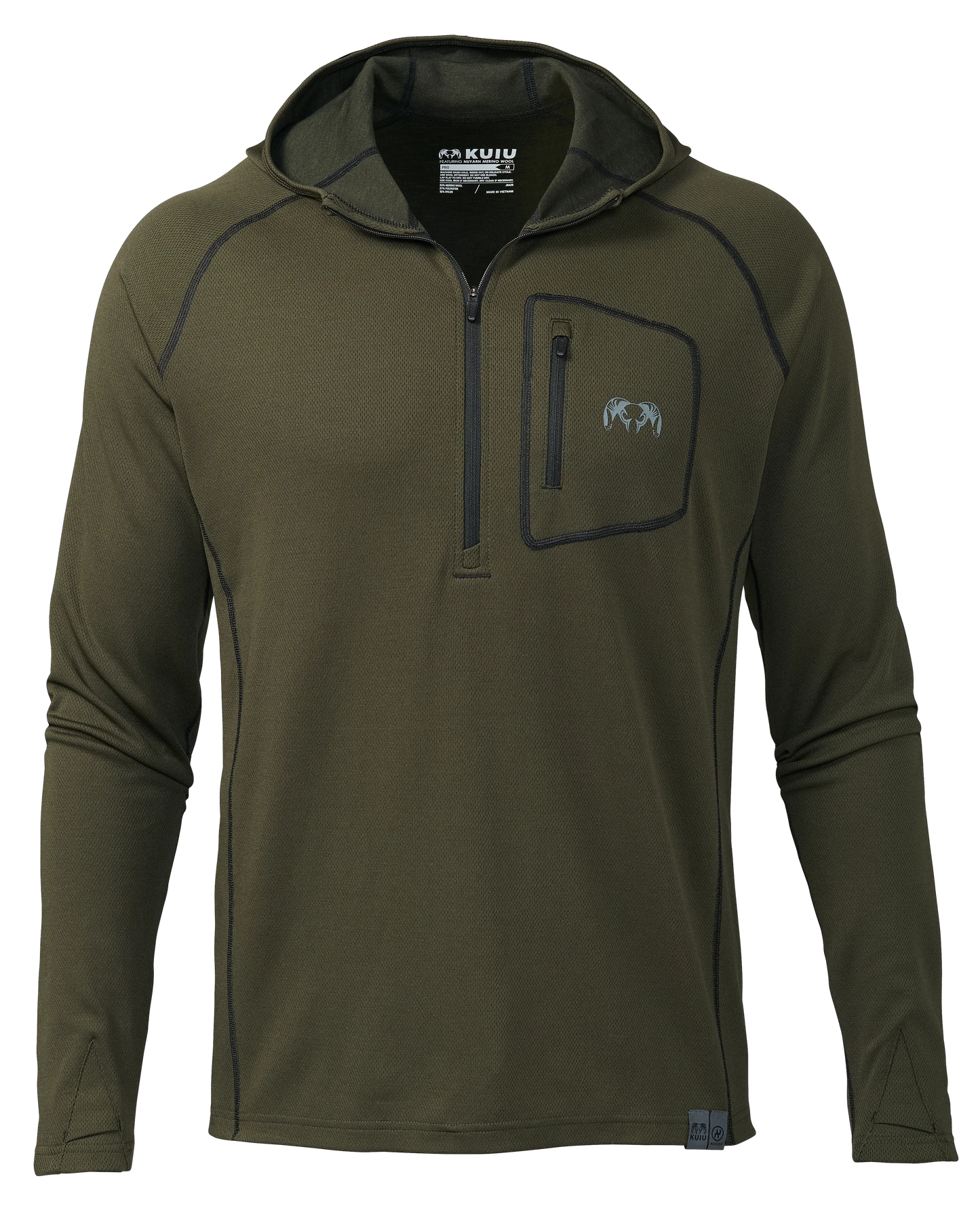 PRO Merino 200 Zip-T Hoodie