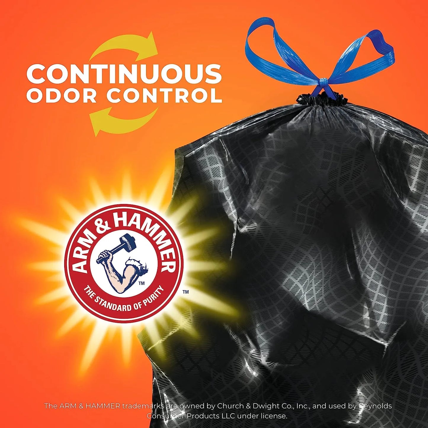 Hefty Ultra Strong Tall Kitchen Trash Bags, Lavender & Sweet Vanilla Scent, 13 Gallon, 80 Count