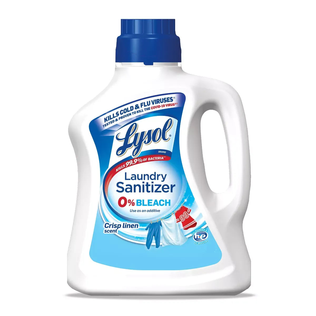 Lysol Crisp Linen Scented Laundry Sanitizer 90 oz