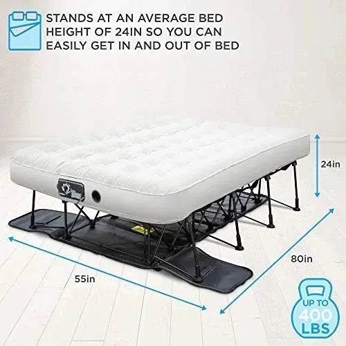 &#128293;Clearance Sale&#128293;Air Mattress with Frame & Rolling Case