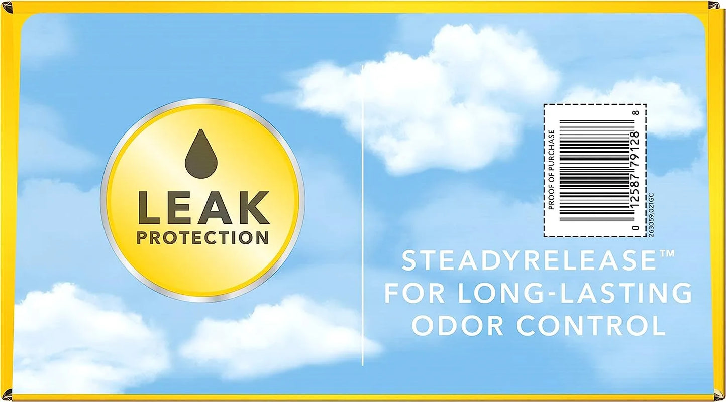 Glad Protection Series Force Flex Drawstring Fresh Clean Odor Shield 13 Gallon 1/110ct