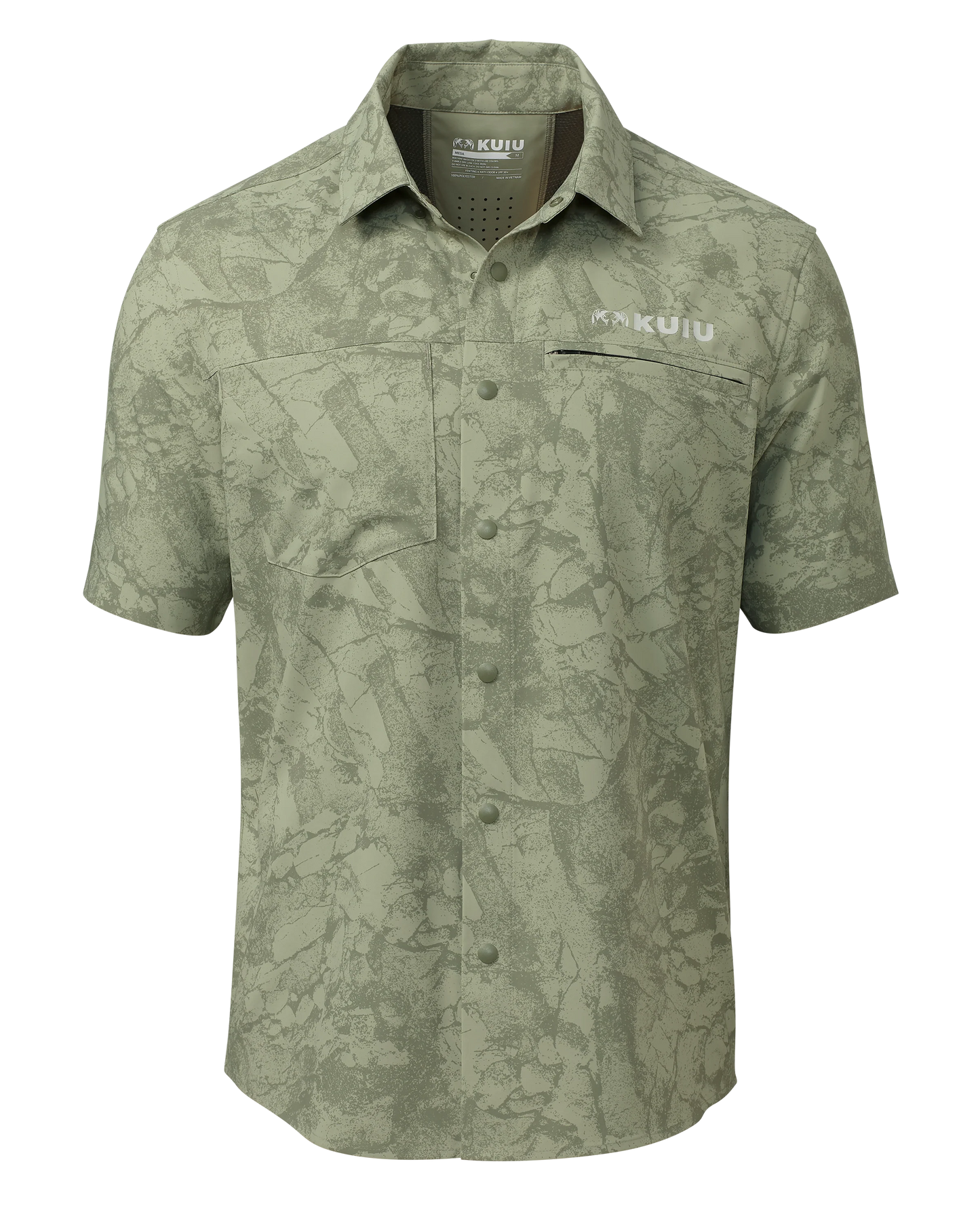 Mesa Vented SS Snap Shirt Gritstone