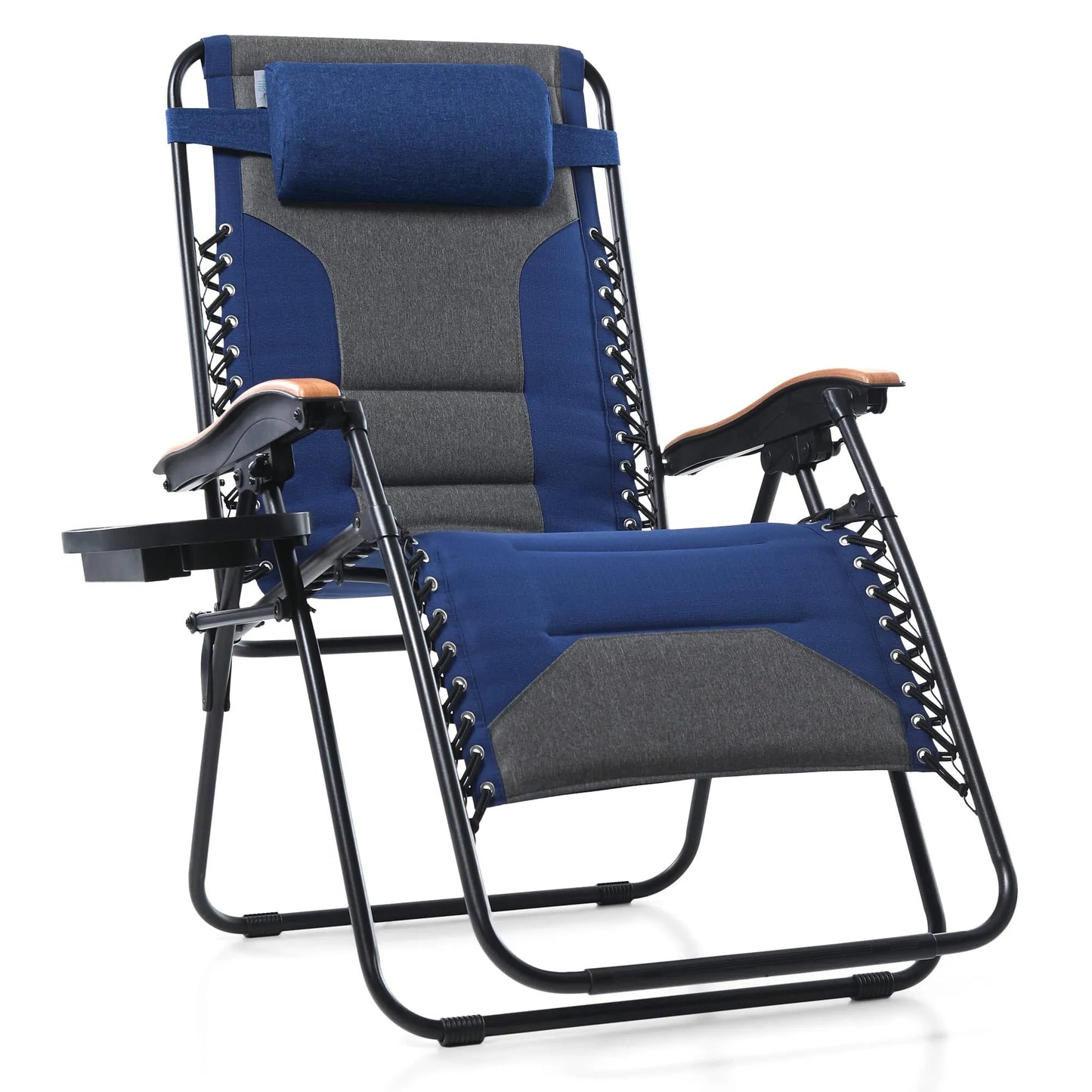 Lounge Chair Wide Armrest Adjustable Recliner
