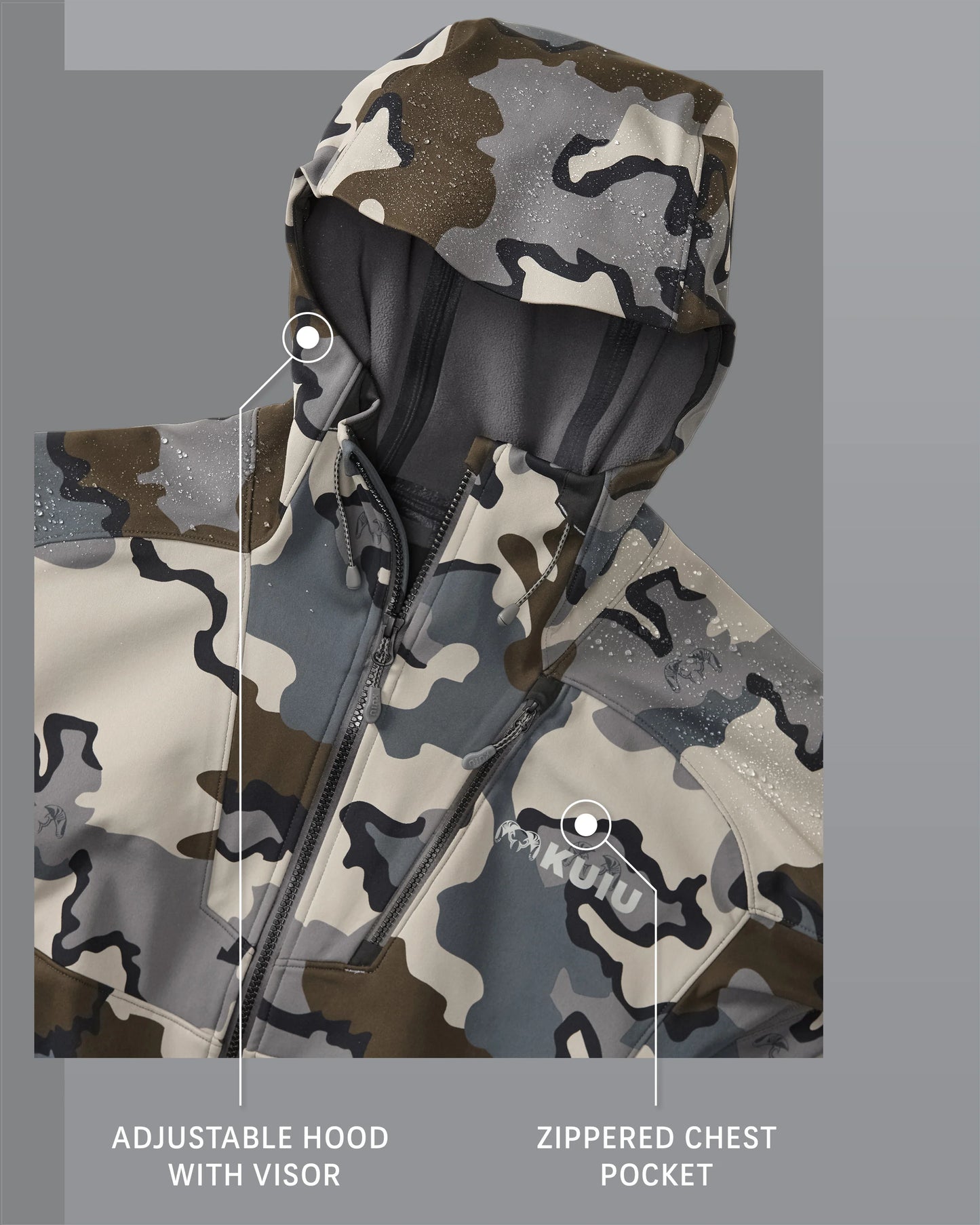 Axis Hybrid Hooded Jacket