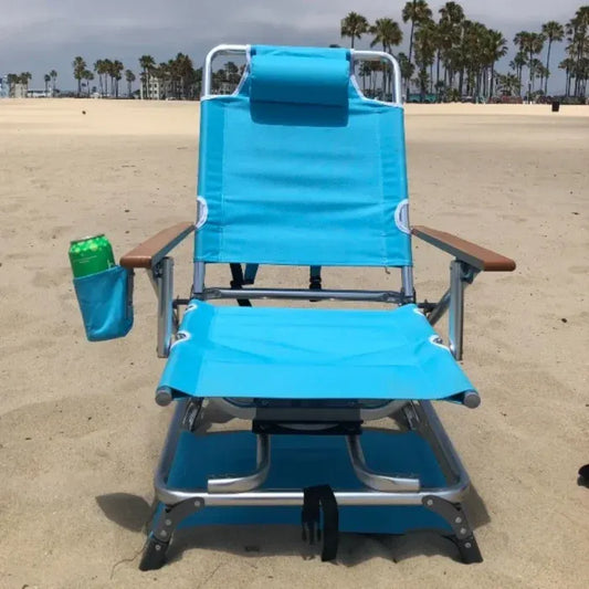 &#128293;LAST DAY 71% OFF&#127873;Aluminum folding beach chair with cup holder