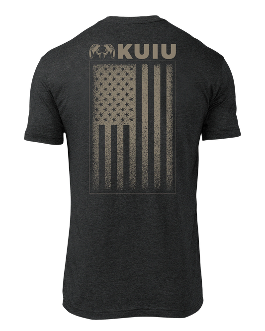 KUIU Distressed Vertical Flag T-Shirt